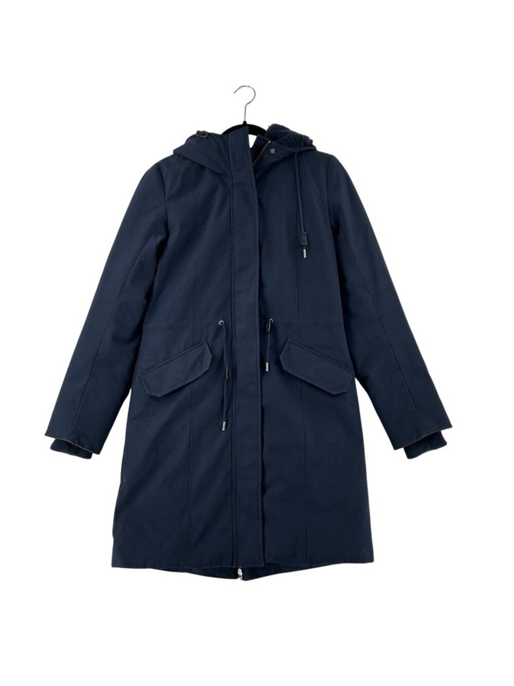 Aritzia Wilfred Northstar Parka Navy XS Responsible Down Warm 700+ Fill Power